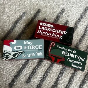 Star Wars Holiday Decor Blocks